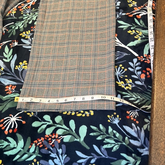 Chelsea 28 Preppy high waisted cropped wide leg plaid pants - Picture 6 of 11